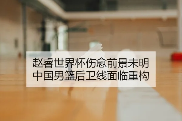 赵睿世界杯伤愈前景未明 中国男篮后卫线面临重构